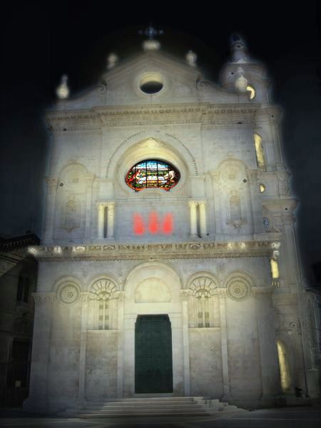 foggia cattedrale lighting romanobaratta